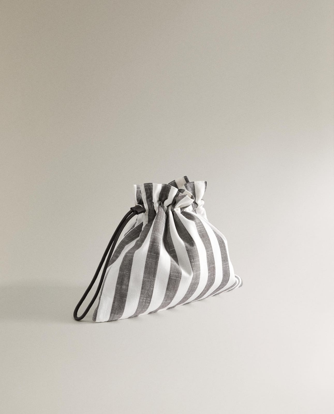 ZARA HOME МИНИСУМКА В ПОЛОСКУ ракурс 5