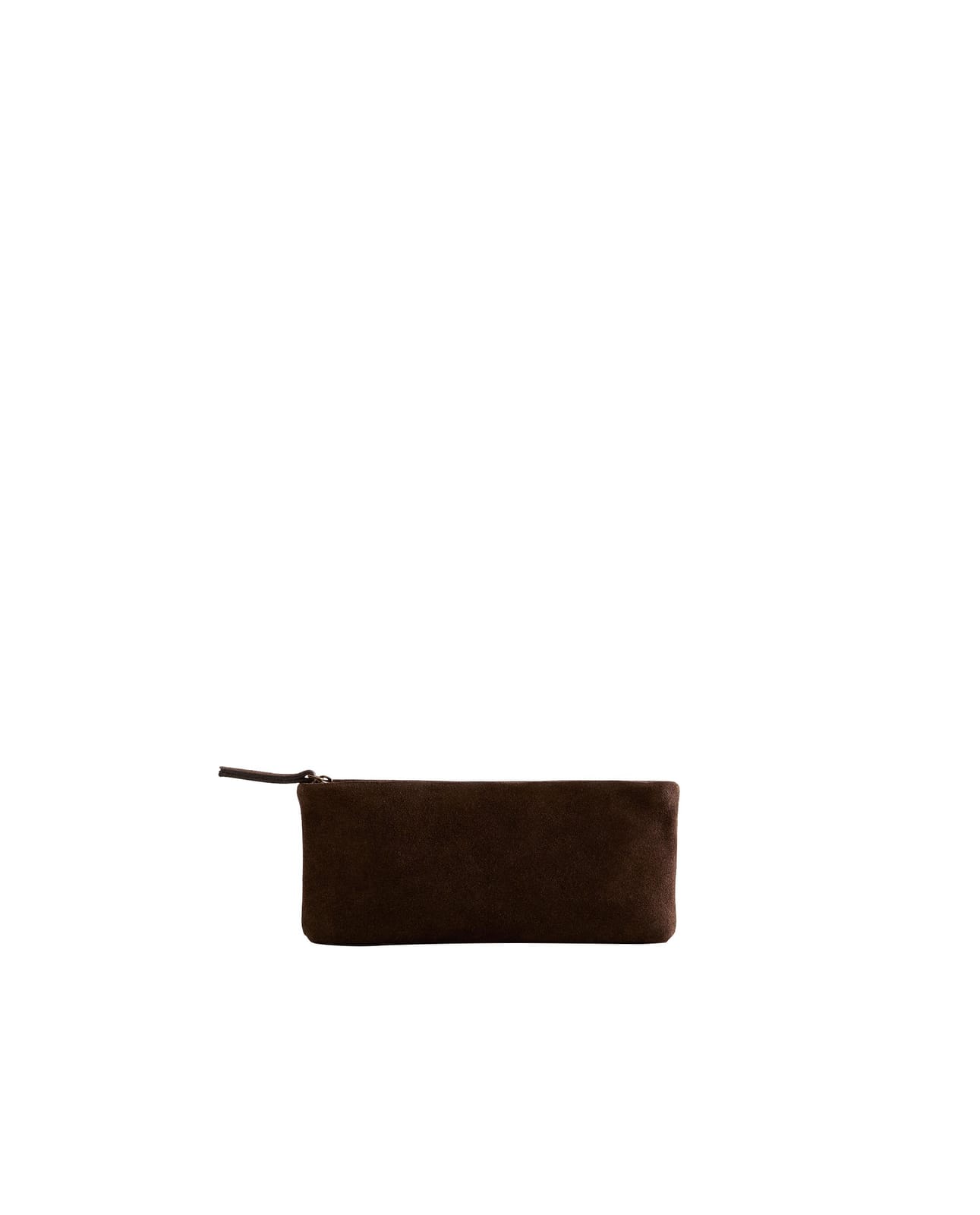 ZARA HOME ПЕНАЛ ИЗ ЗАМШЕВОЙ КОЖИ ракурс 5
