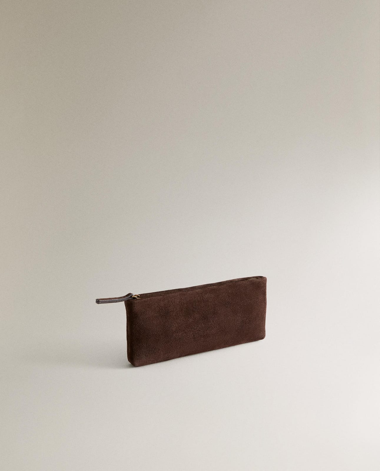 ZARA HOME ПЕНАЛ ИЗ ЗАМШЕВОЙ КОЖИ ракурс 8