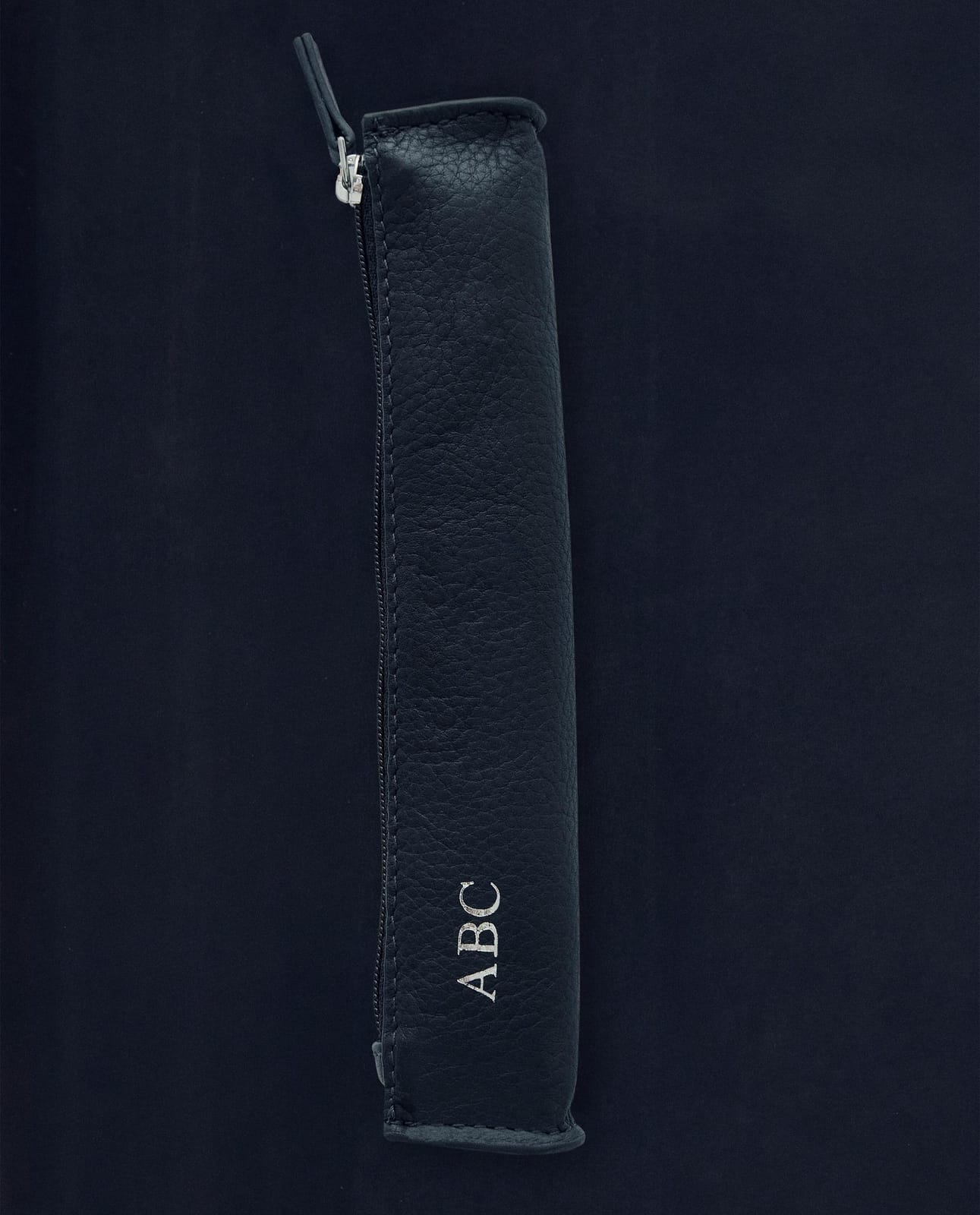 ZARA HOME МИНИ КОЖАНЫЙ ЧЕХОЛ NIEBIESKIE ракурс 7