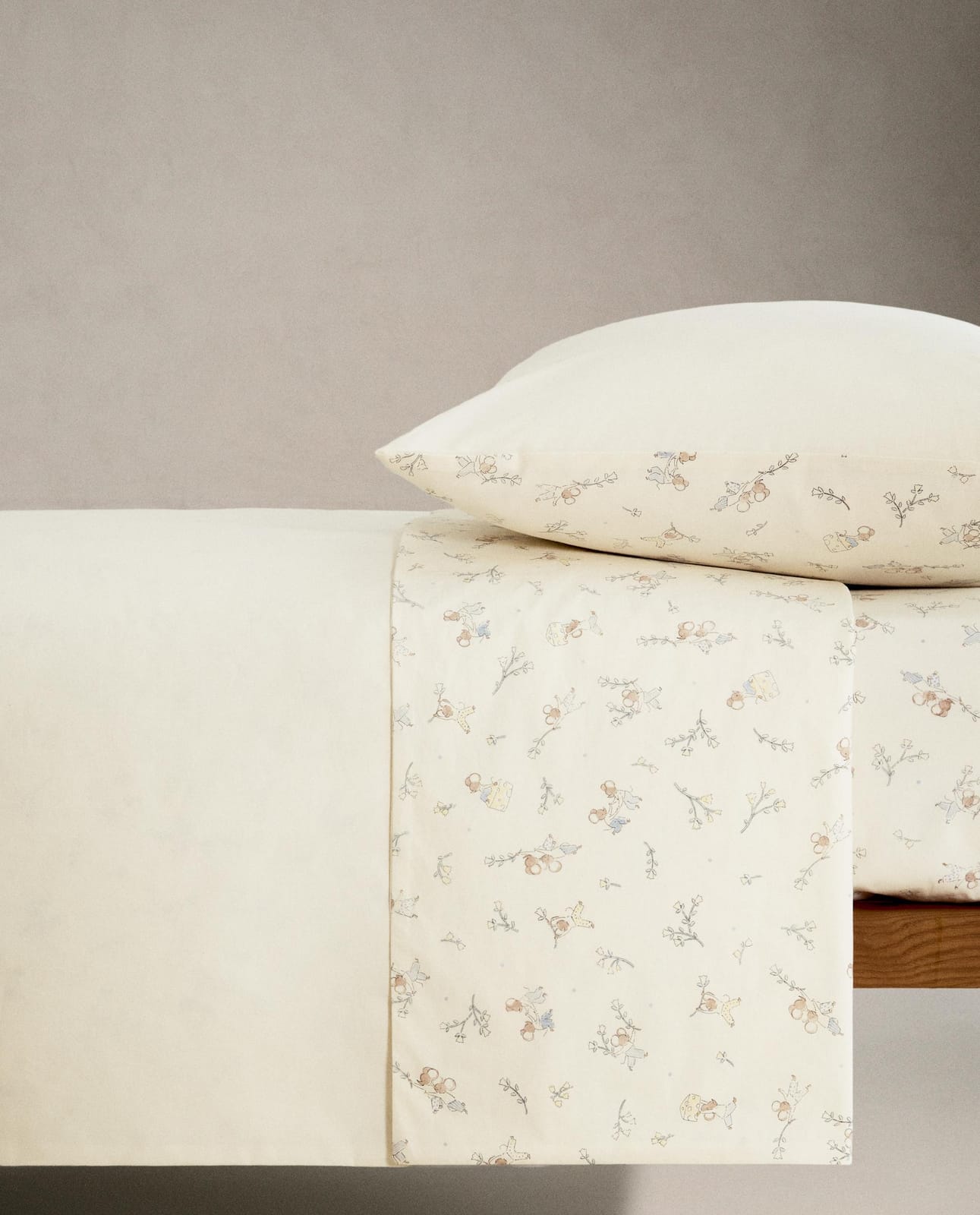 ZARA HOME ДЕТСКАЯ НАВОЛОЧКА НА ПОДУШКУ МЫШКИ ракурс 5