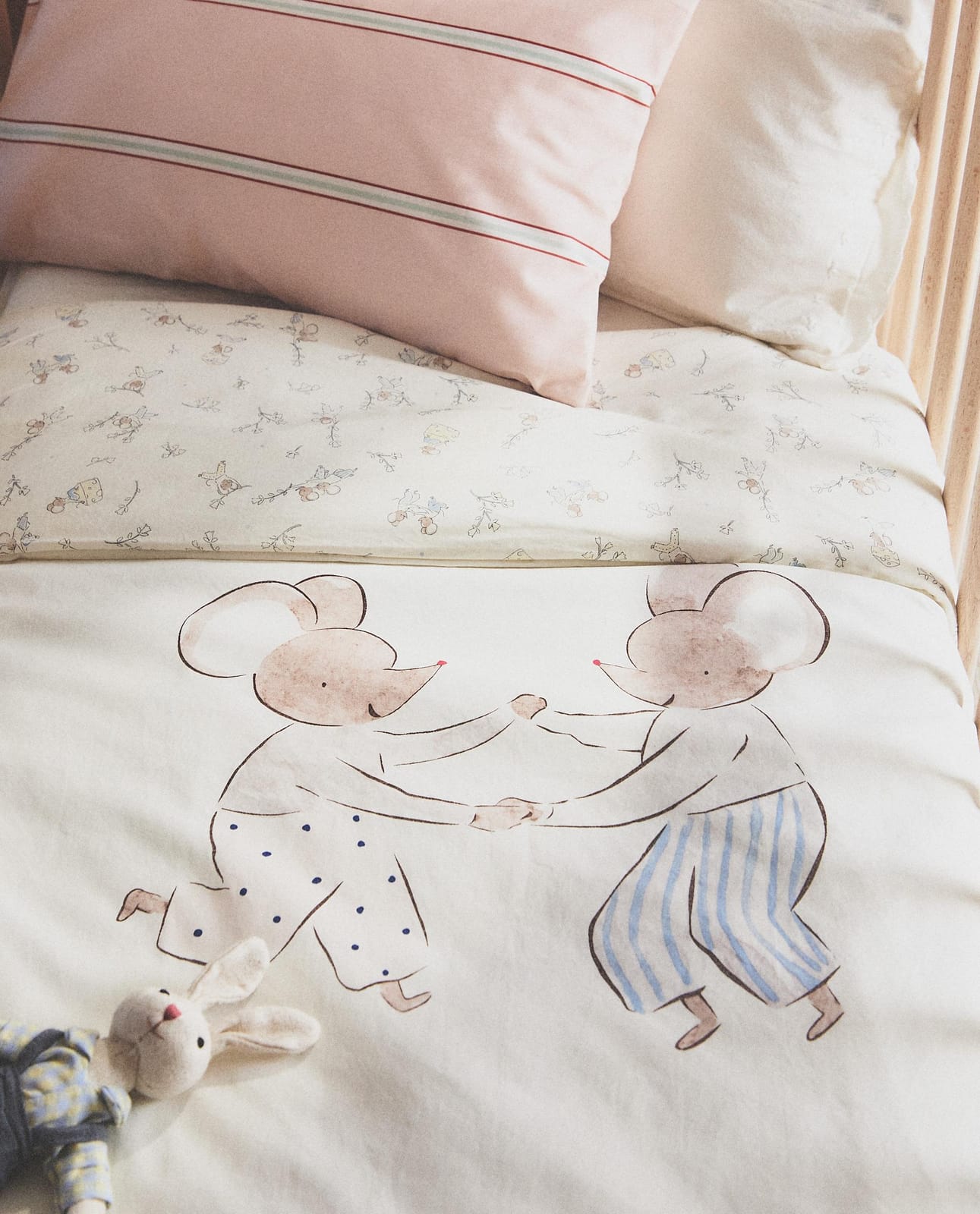 ZARA HOME ДЕТСКАЯ НАВОЛОЧКА НА ПОДУШКУ МЫШКИ ракурс 8