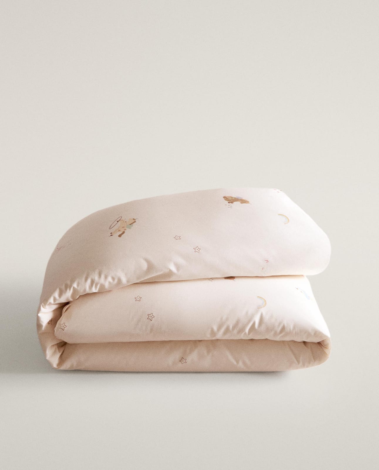 ZARA HOME ДЕТСКИЙ ПОДОДЕЯЛЬНИК ДВУСТОРОННИЙ С ЕДИНОРОГАМИ ракурс 5