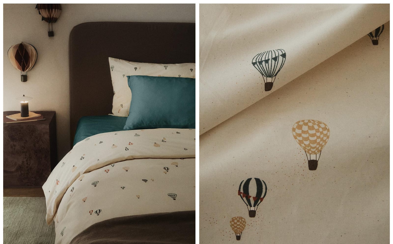 ZARA HOME ДЕТСКАЯ ПОДОДЕЯЛЬНИК В ВОЗДУШНЫЕ ШАРЫ ракурс 10
