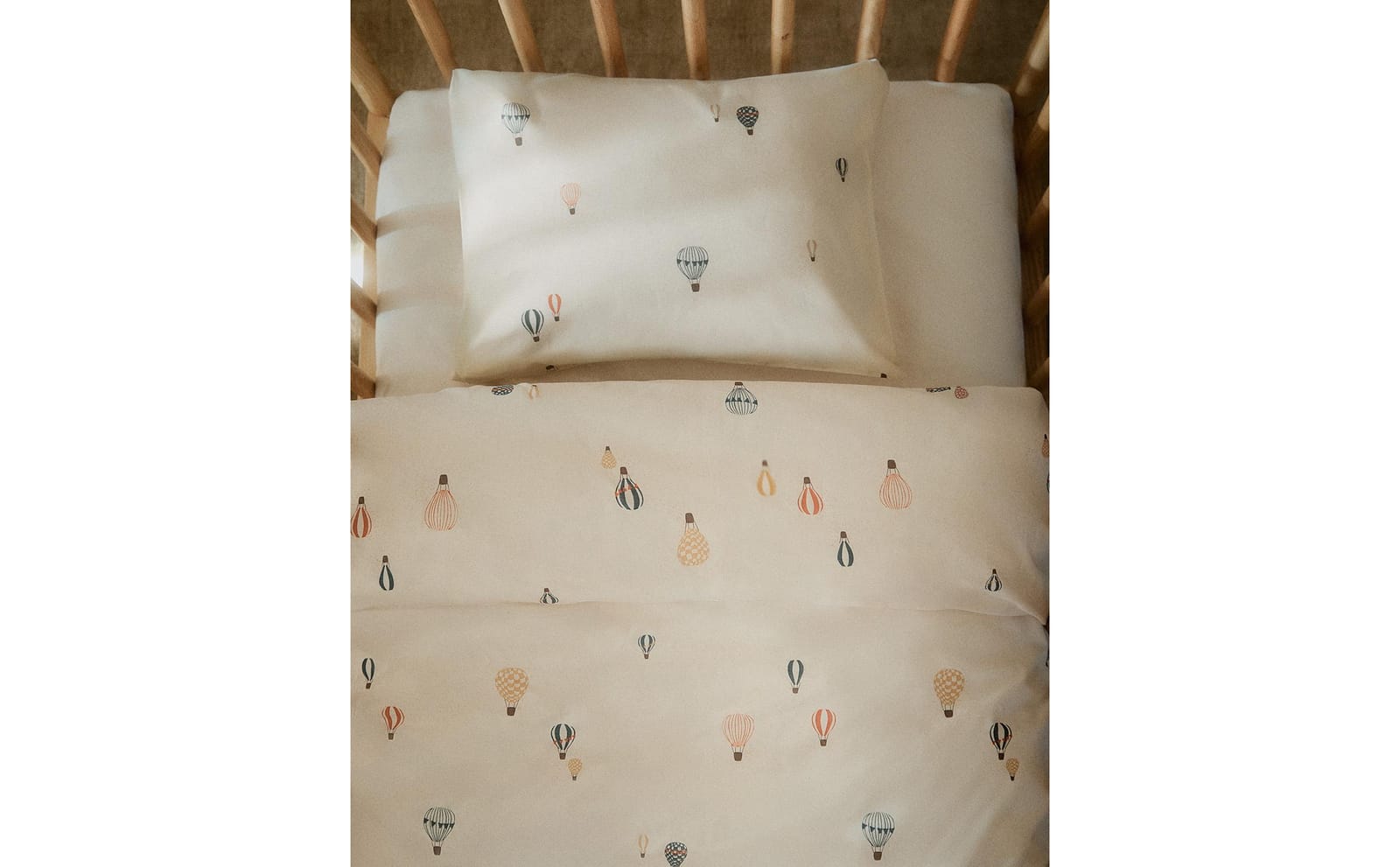 ZARA HOME ДЕТСКАЯ ПОДОДЕЯЛЬНИК В ВОЗДУШНЫЕ ШАРЫ ракурс 12