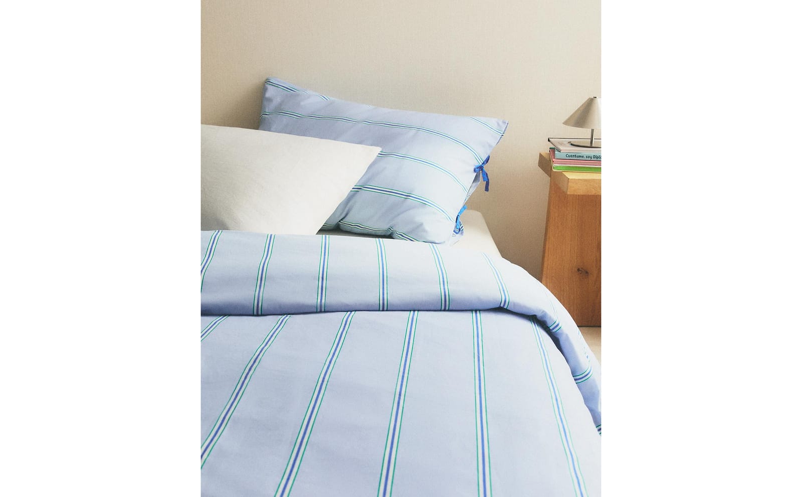 ZARA HOME ДЕТСКИЙ ПОДОДЕЯЛЬНИК В ПОЛОСКУ ракурс 10