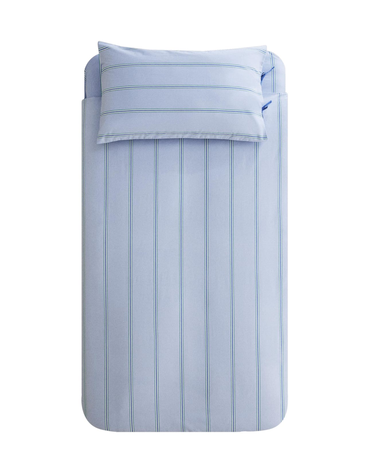 ZARA HOME ДЕТСКИЙ ПОДОДЕЯЛЬНИК В ПОЛОСКУ ракурс 6