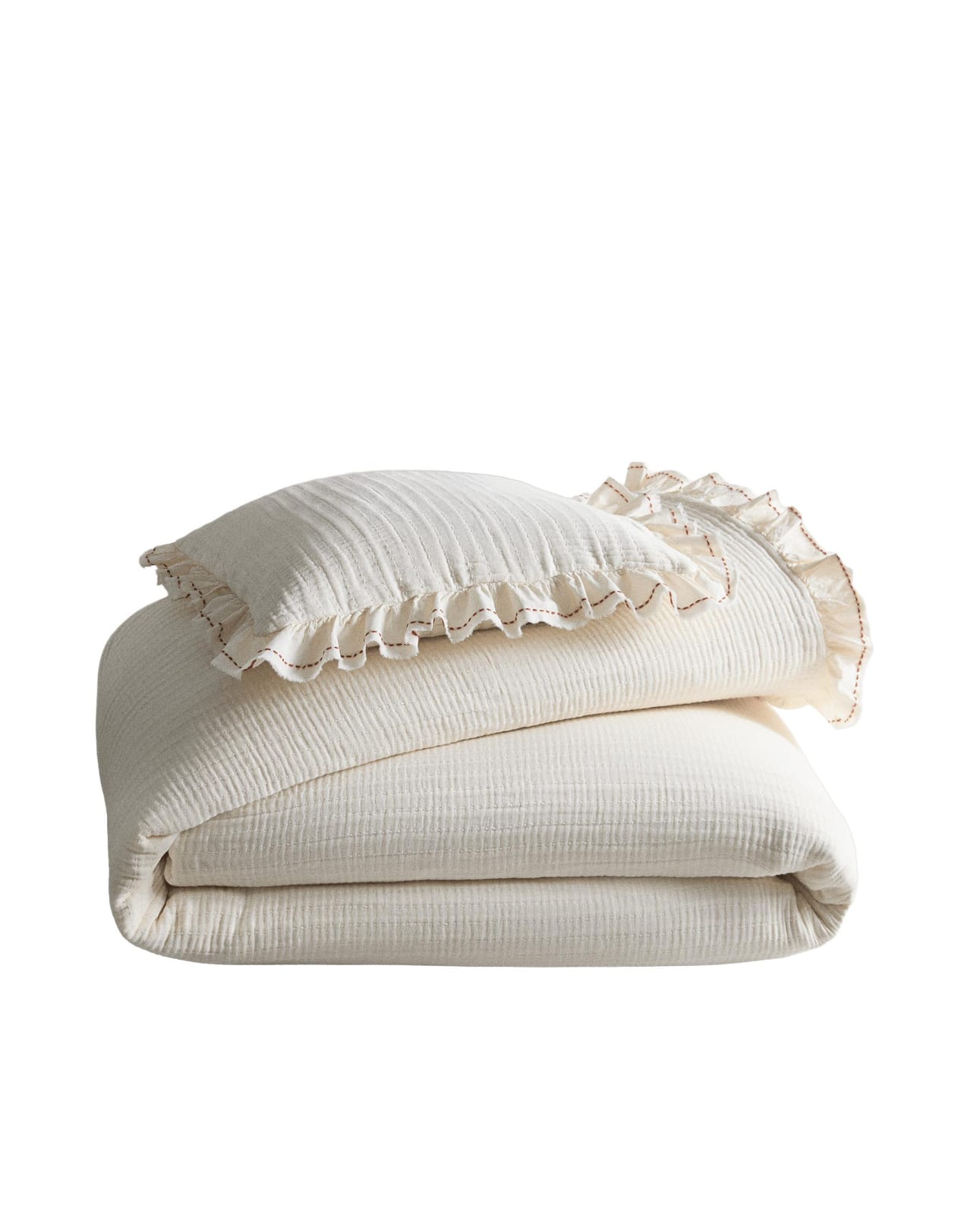 ZARA HOME ДЕТСКОЕ ПОКРЫВАЛО С ВОЛАНАМИ ракурс 6