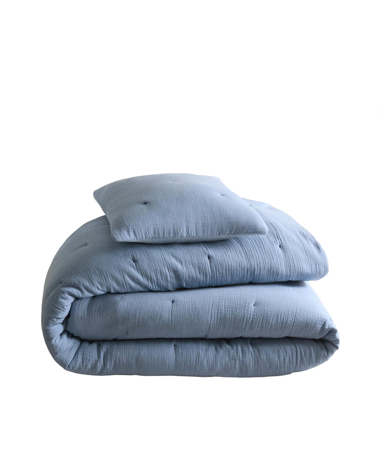 ZARA HOME ДВУСТОРОННЕЕ ДЕТСКОЕ ПОКРЫВАЛО ИЗ ШИФОНА В ПОЛОСКУ ракурс 5