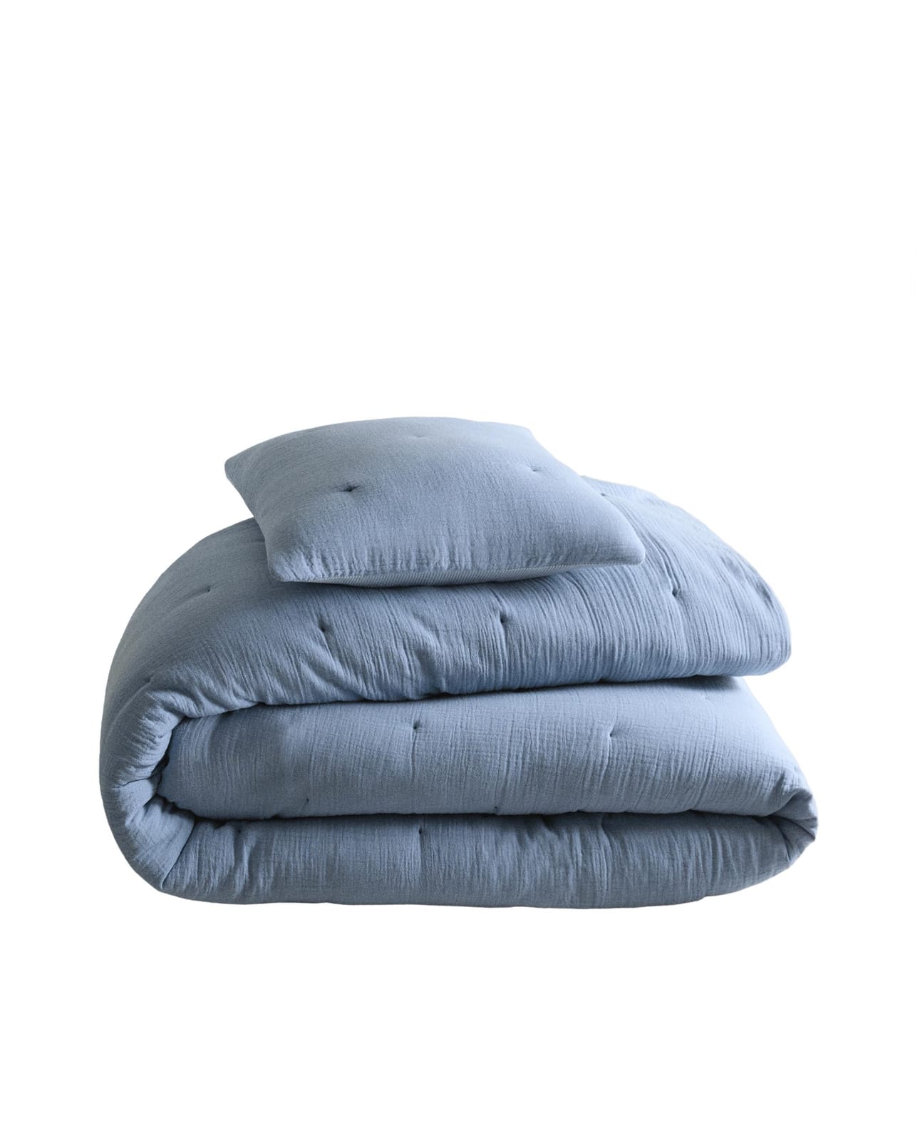 ZARA HOME ДВУСТОРОННЕЕ ДЕТСКОЕ ПОКРЫВАЛО ИЗ ШИФОНА В ПОЛОСКУ ракурс 6