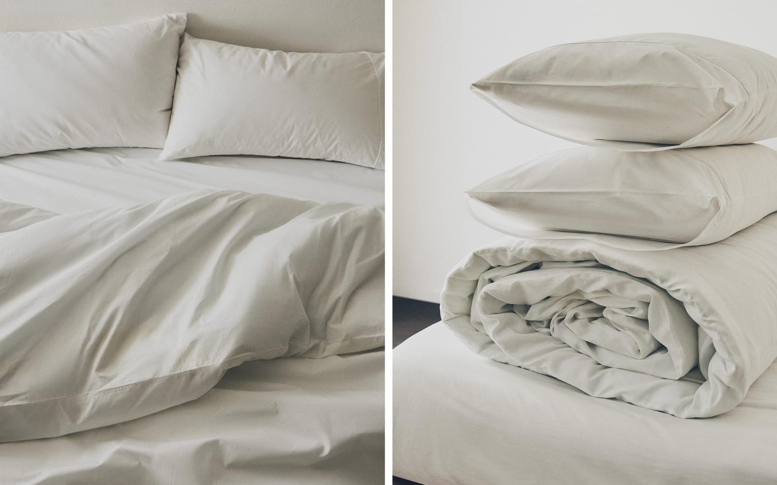 ZARA HOME КОМПЛЕКТ ПОСТЕЛЬНОГО БЕЛЬЯ ИЗ ПЕРКАЛЯ (300 НИТЕЙ) ракурс 8