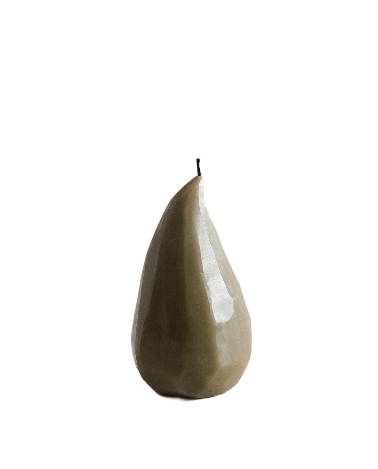 ZARA HOME ЗЕЛЕНАЯ ДЕКОРАТИВНАЯ СВЕЧА В ФОРМЕ КАПЛИ ракурс 6