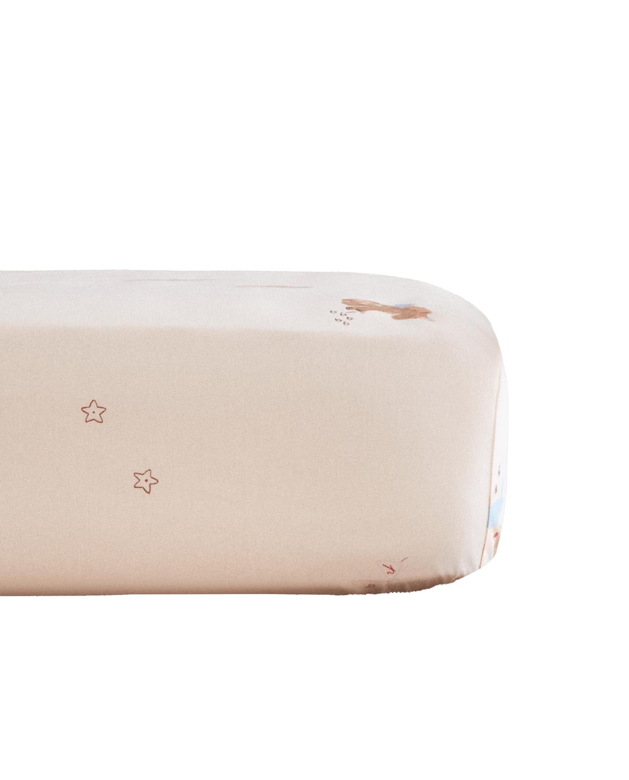 ZARA HOME ДЕТСКАЯ НАТЯЖНАЯ ПРОСТЫНЯ С ЕДИНОРОГАМИ ракурс 5