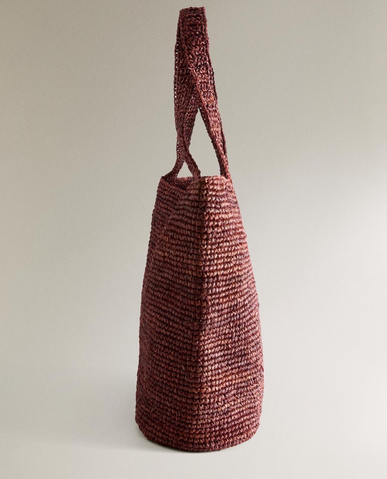 ZARA HOME СУМОЧКА SHOPPER ИЗ РАФИИ ракурс 6
