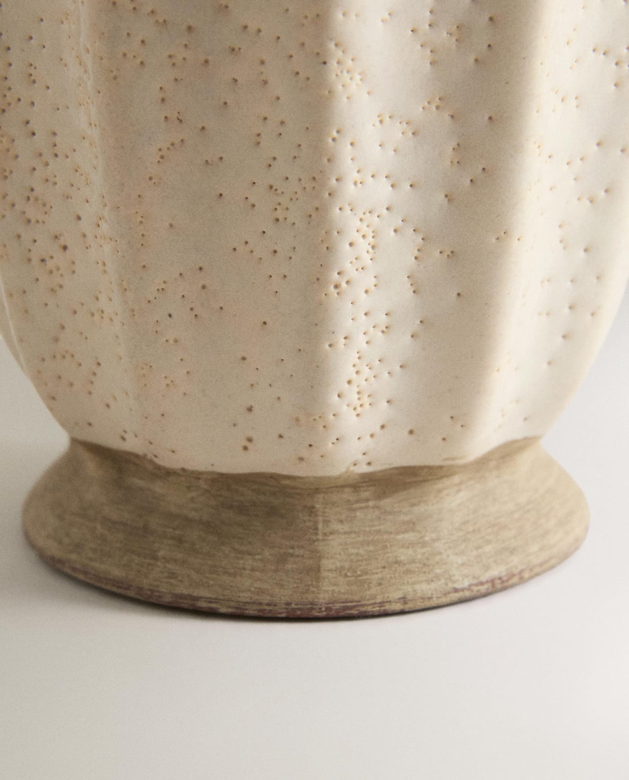 ZARA HOME КЕРАМИЧЕСКАЯ КРУЖКА ДЛЯ ЩЕТОЧЕК РУСТИКАЛЬНЫЙ ракурс 4