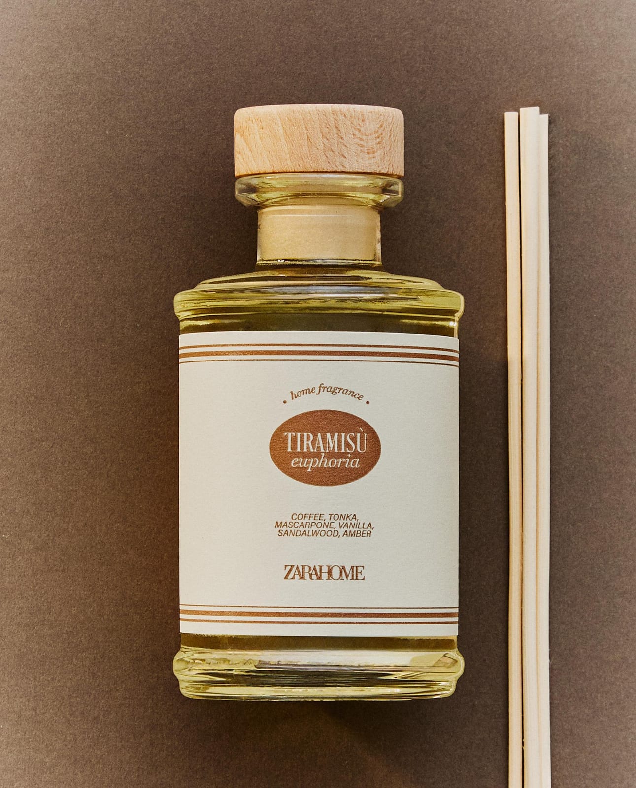 ZARA HOME (190 ML) АРОМАТИЧЕСКИЕ ПАЛОЧКИ TIRAMISU EUPHORIA ракурс 7