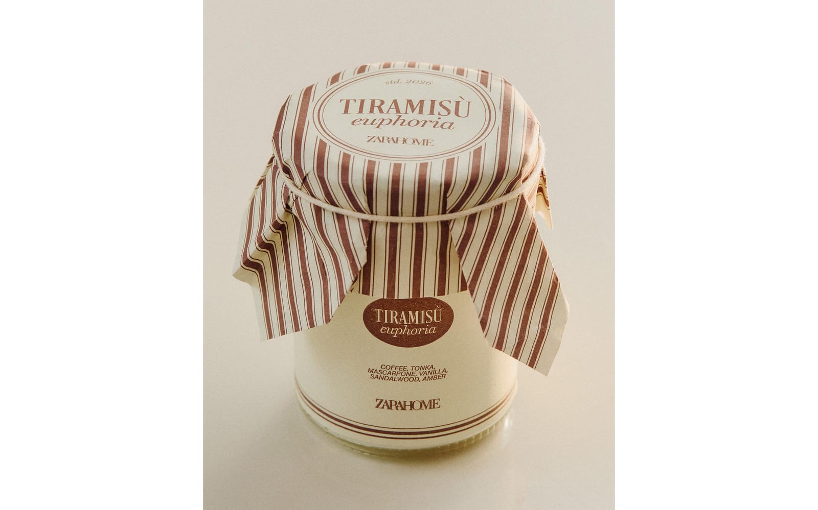 ZARA HOME (130 G) ароматическая свеча TIRAMISÙ EUPHORIA ракурс 7