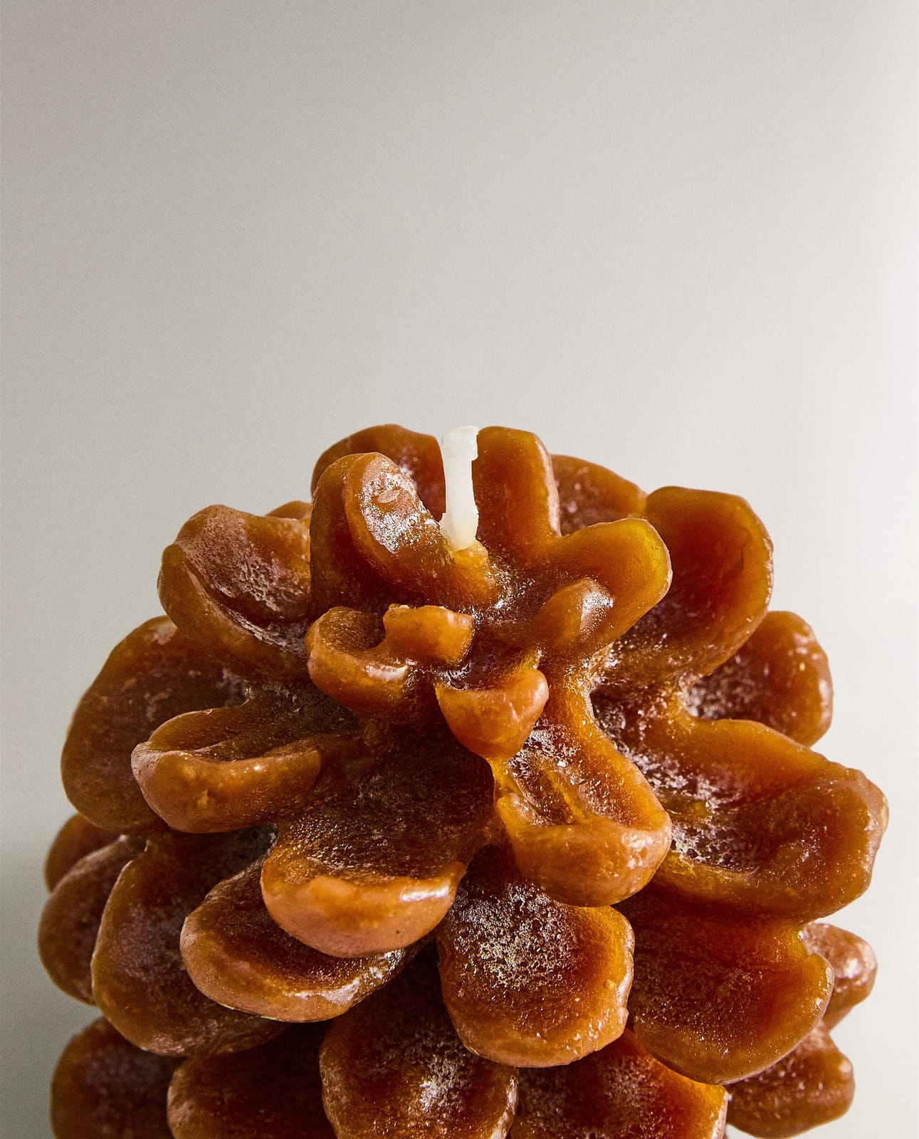 ZARA HOME СВЕЧА АРОМАТИЧЕСКАЯ ШИШКА PUMPKIN SPICE ракурс 3