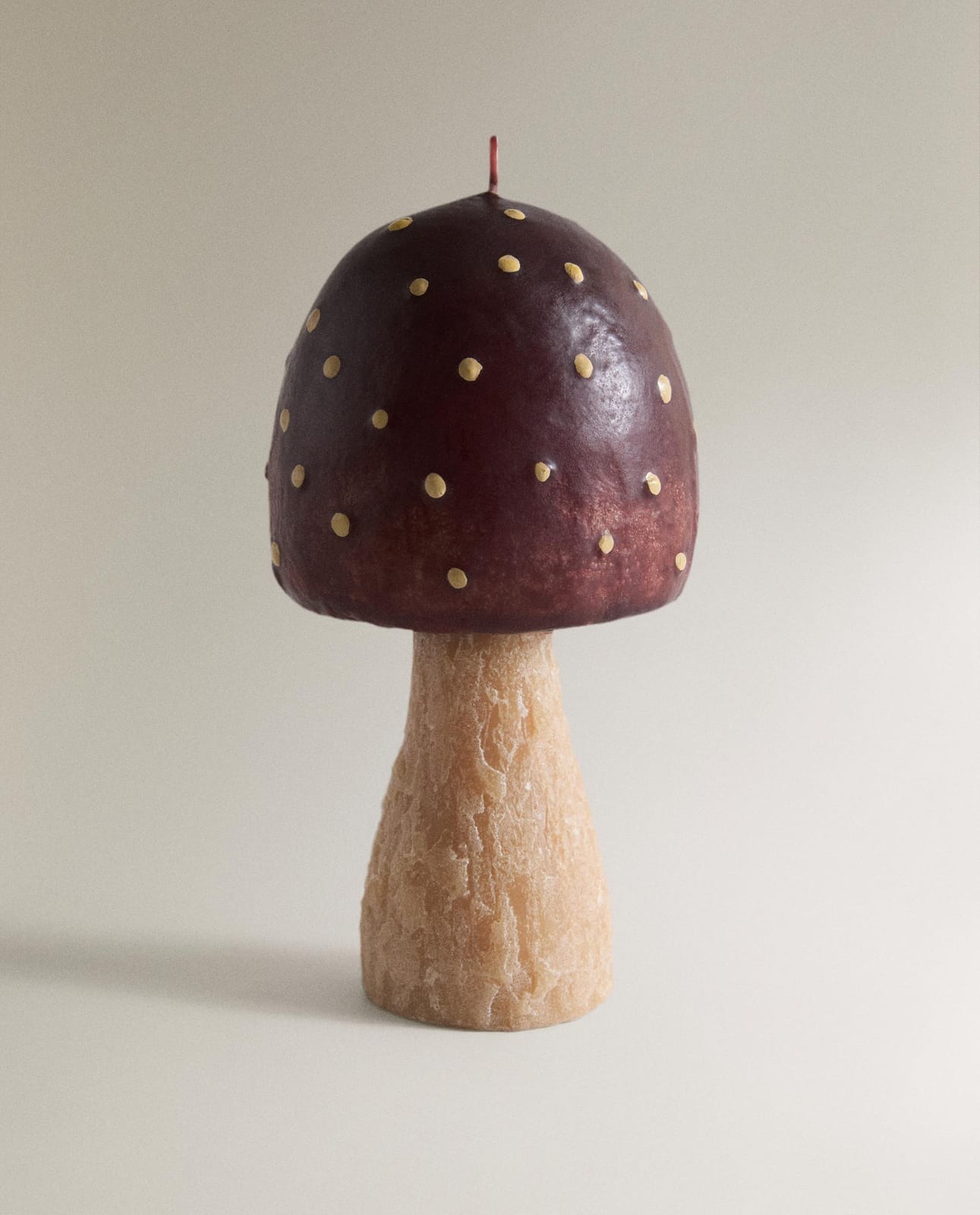 Свеча ZARA HOME БОЛЬШАЯ АРОМАТИЧЕСКАЯ СВЕЧА В ФОРМЕ ГРИБА PUMPKIN SPICE ТЫКВЕННАЯ 19 x 10 x 10 см