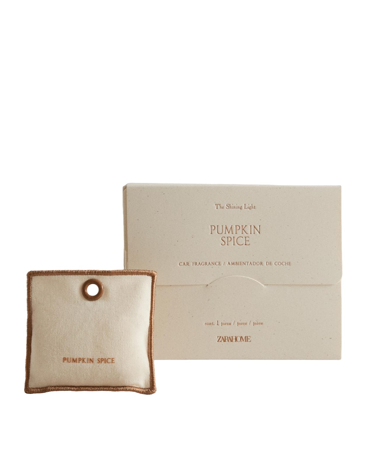 ZARA HOME АРОМАТИЗАТОР ДЛЯ АВТОМОБИЛЯ PUMPKIN SPICE ракурс 2
