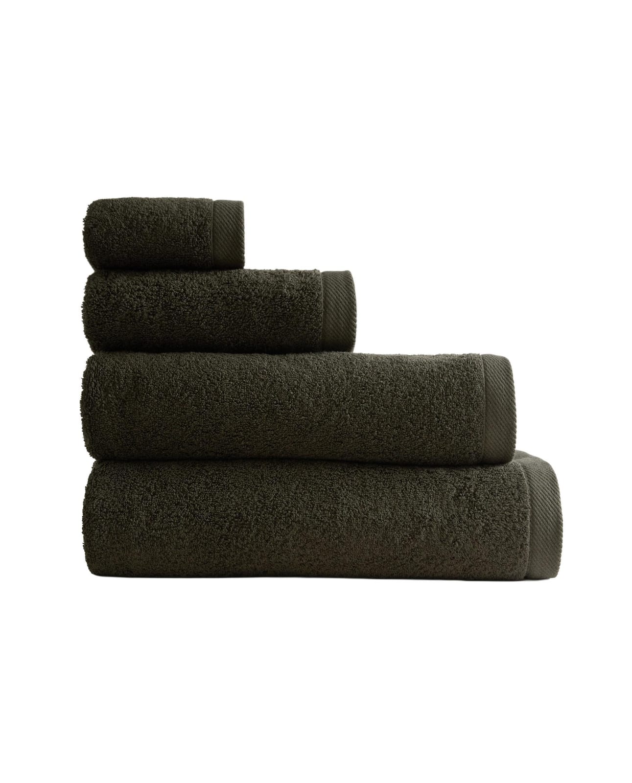 ZARA HOME ГЛАДКОЕ БАННОЕ ПОЛОТЕНЦЕ ИЗ МАХРОВОГО ХЛОПКА (500 Г/М²) ракурс 4