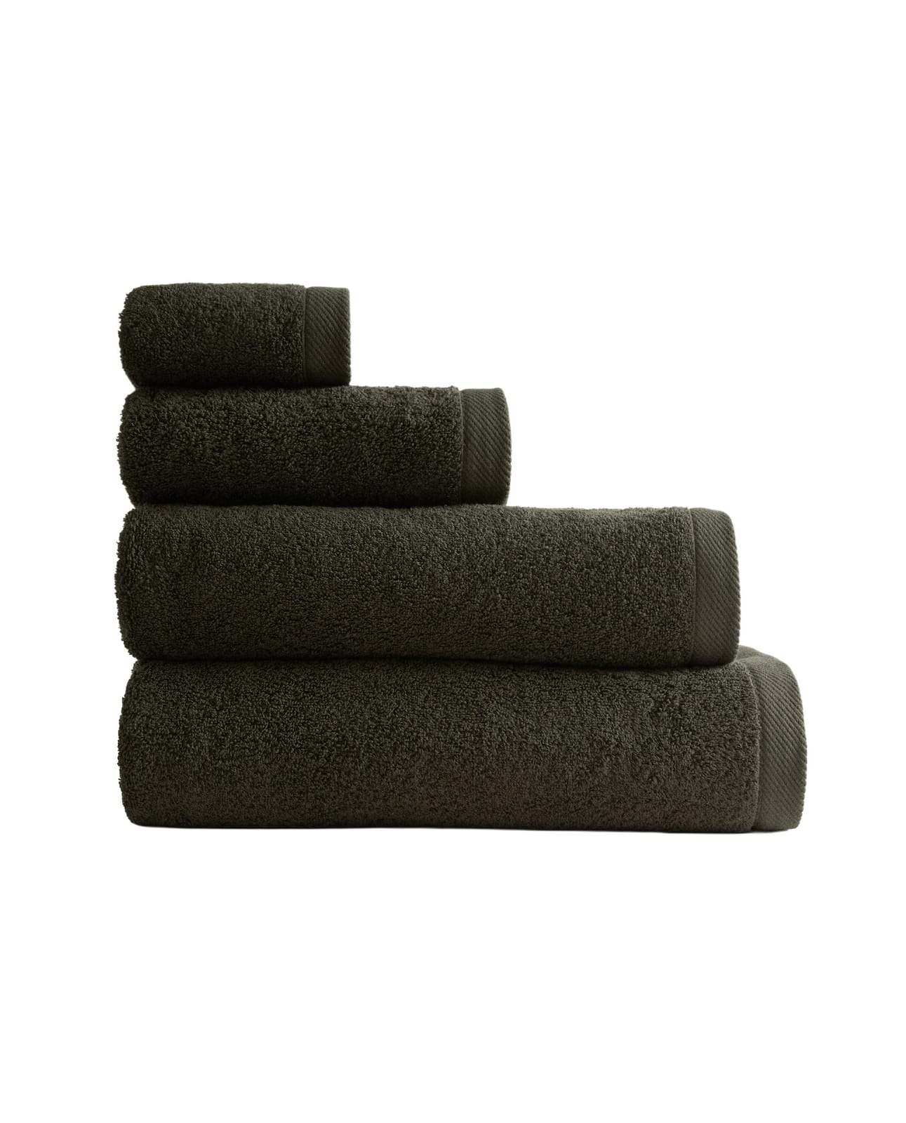 ZARA HOME ГЛАДКОЕ БАННОЕ ПОЛОТЕНЦЕ ИЗ МАХРОВОГО ХЛОПКА (500 Г/М²) ракурс 3