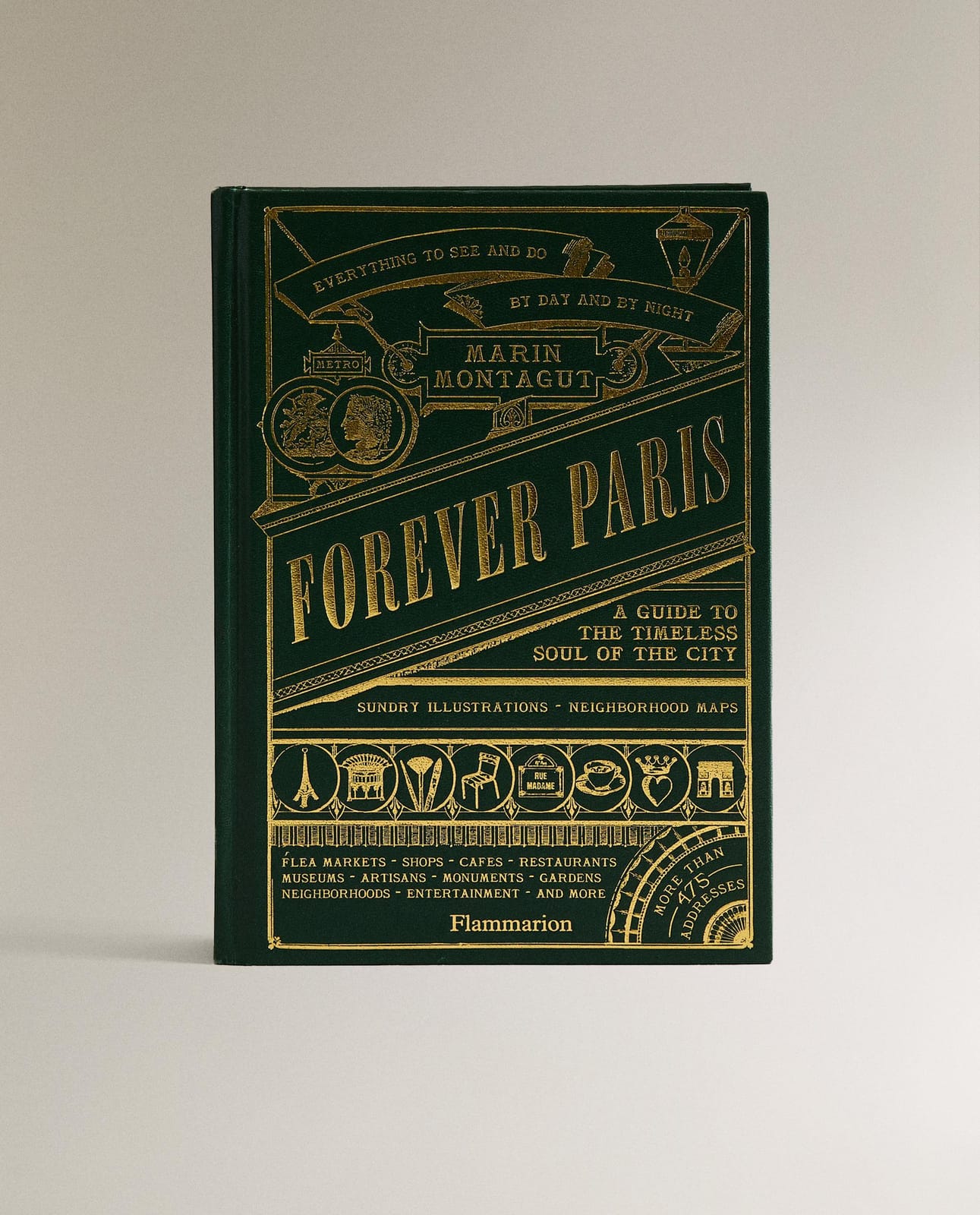 Печатная книга ZARA HOME КНИГА „FOREVER PARIS” (НА АНГЛ. ЯЗ.) ZIELONY 22 x 16 x 3 см