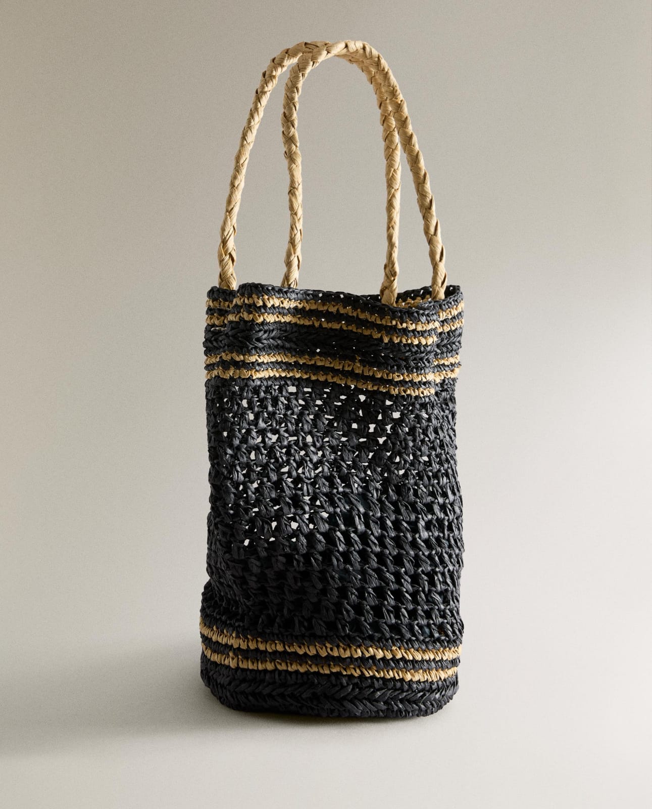 ZARA HOME TORBA SHOPPER БУМАЖНАЯ СУМКА ракурс 2