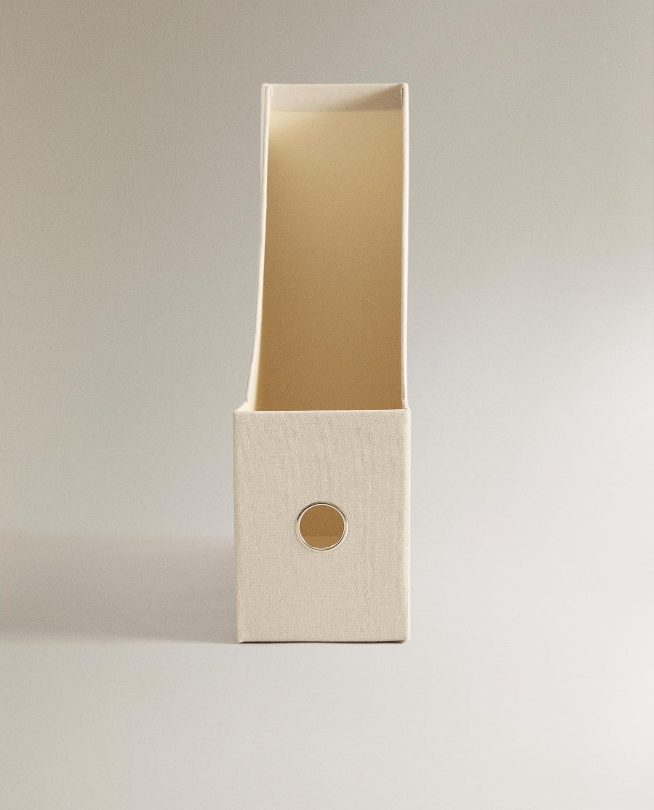 ZARA HOME ЛЬНЯНОЙ НАСТОЛЬНЫЙ ОРГАНАЙЗЕР ракурс 3