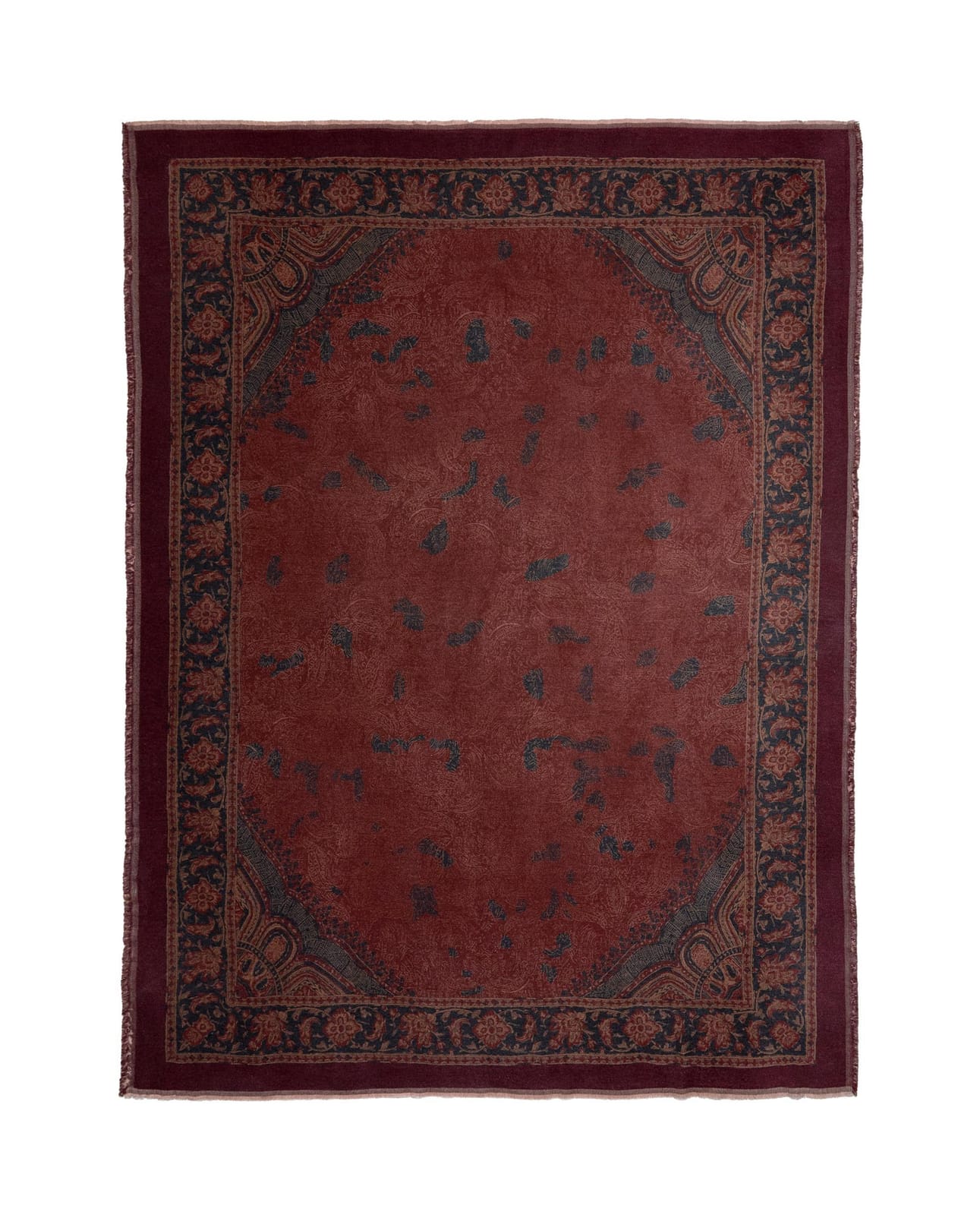 ZARA HOME ЖАККАРДОВОЕ ОДЕЯЛО ПЕЙСЛИ ракурс 4