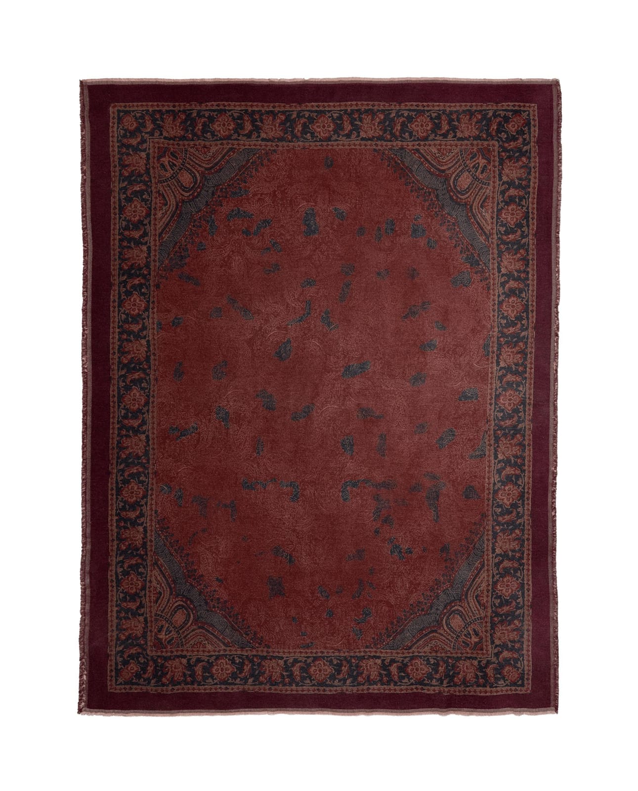 ZARA HOME ЖАККАРДОВОЕ ОДЕЯЛО ПЕЙСЛИ ракурс 7