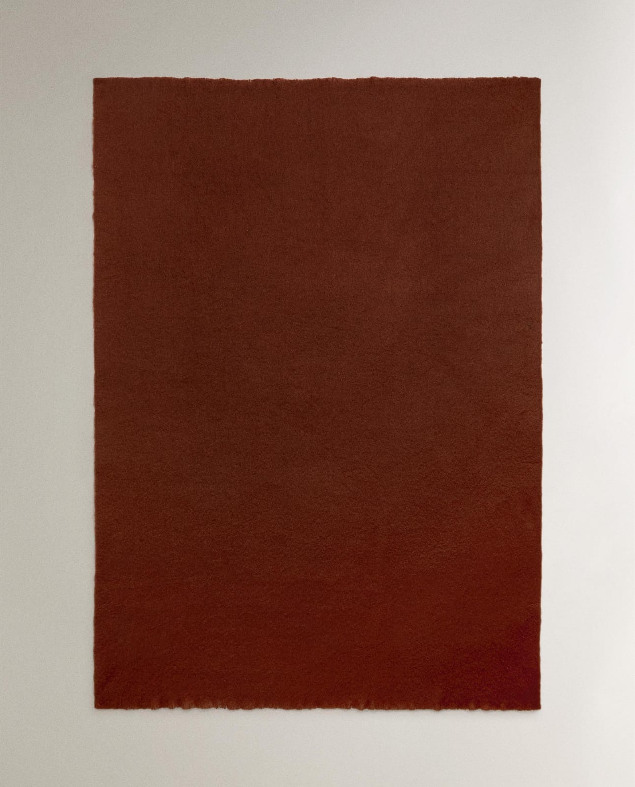 Плед ZARA HOME ПЛЕД С ЭФФЕКТОМ BRUSHED CEGLASTY 140 x 190 cm