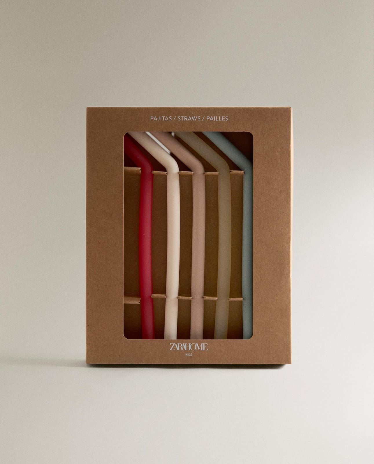 ZARA HOME ДЕТСКИЙ КОМПЛЕКТ СИЛИКОНОВЫХ ТРУБОЧЕК (5 ШТ.) ракурс 7