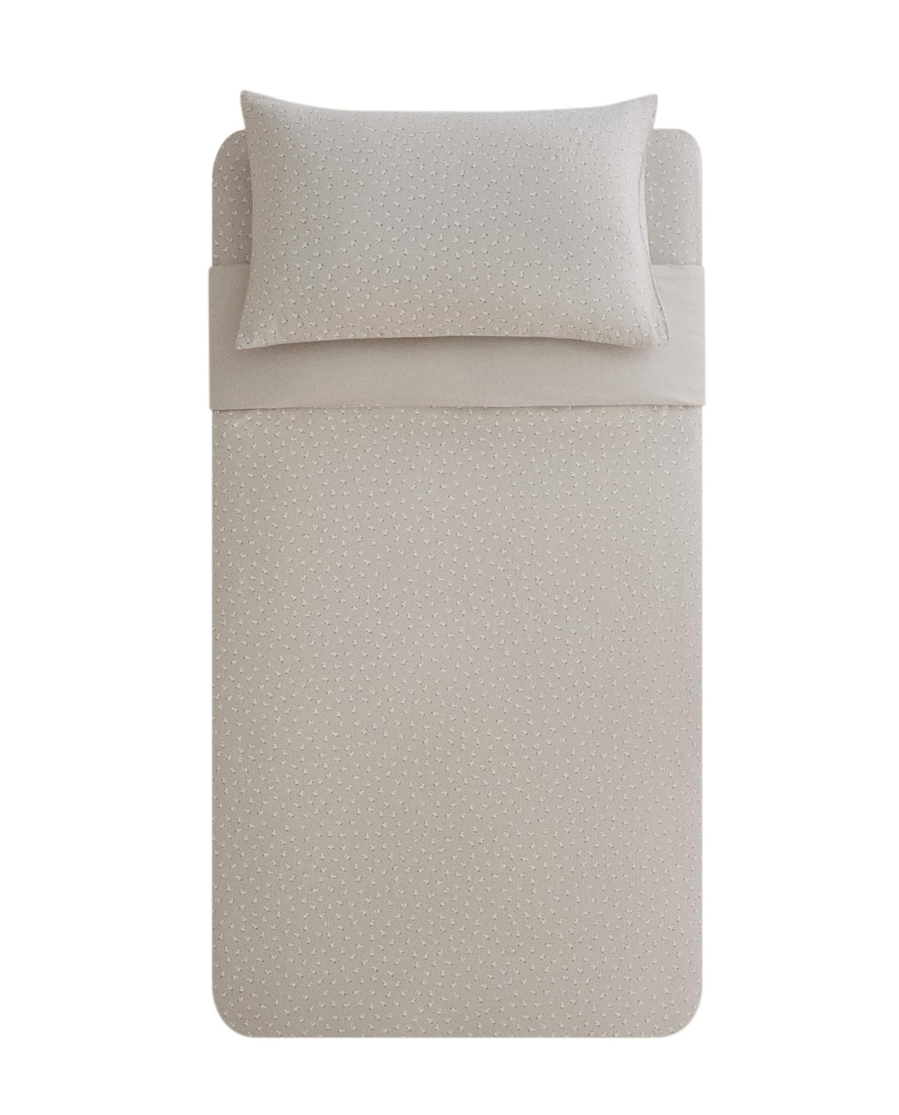 ZARA HOME ДЕТСКИЙ ПОДОДЕЯЛЬНИК ИЗ ШИФОНА С ЦЫПЛЯТАМИ ракурс 3