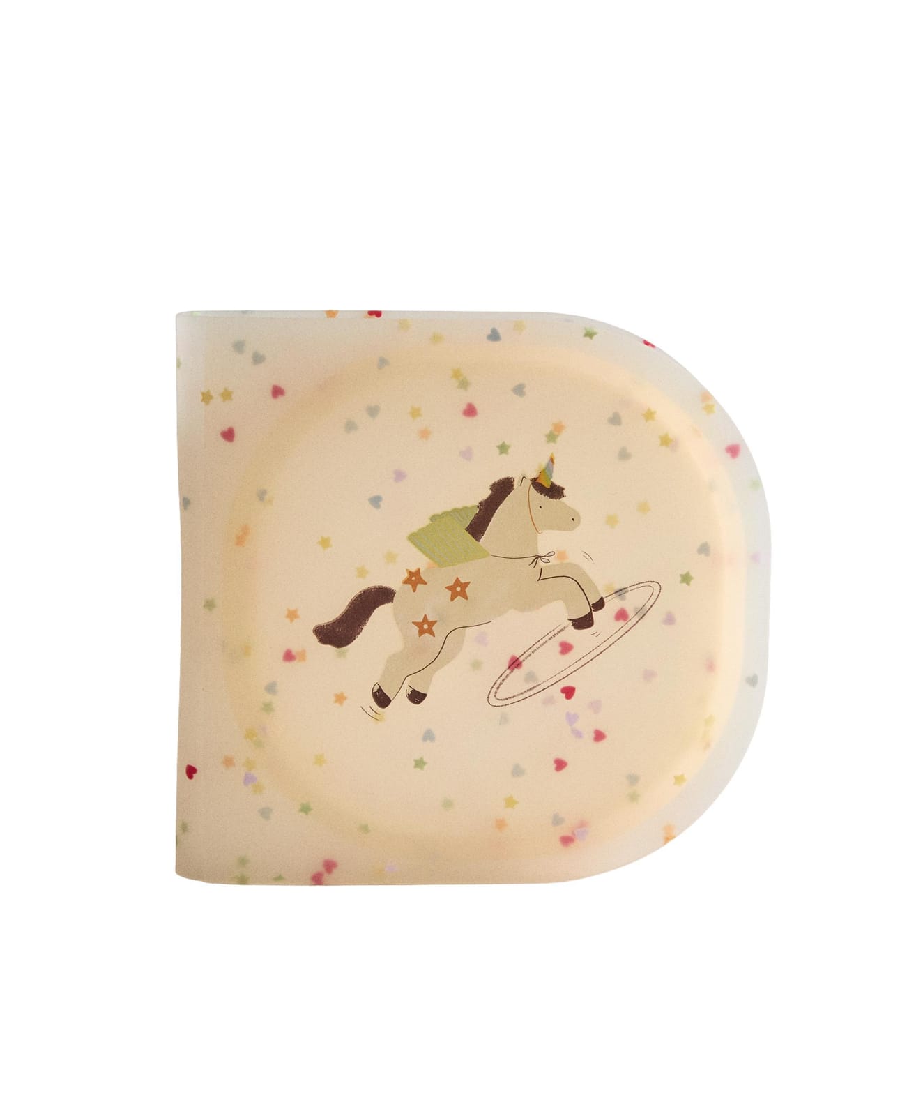 ZARA HOME СИЛИКОНОВЫЙ КОНТЕЙНЕР ДЛЯ ЛАНЧА ДЛЯ ДЕТЕЙ С ЕДИНОРОГОМ ракурс 6