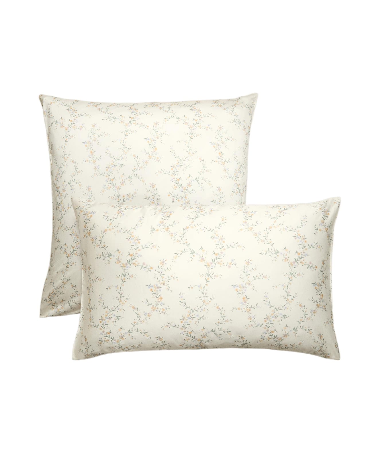 ZARA HOME САТИНОВАЯ НАВОЛОЧКА С ЦВЕТОЧНЫМ УЗОРОМ ракурс 7