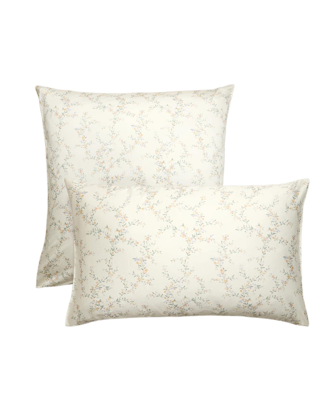 ZARA HOME САТИНОВАЯ НАВОЛОЧКА С ЦВЕТОЧНЫМ УЗОРОМ ракурс 6