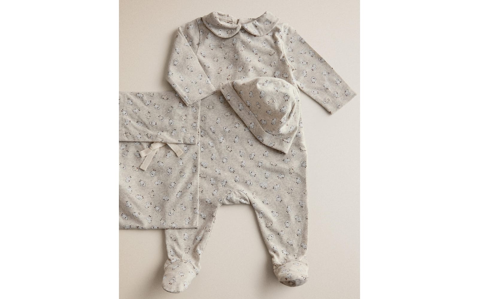 ZARA HOME Комплект для новорожденного с цыплятами ракурс 9