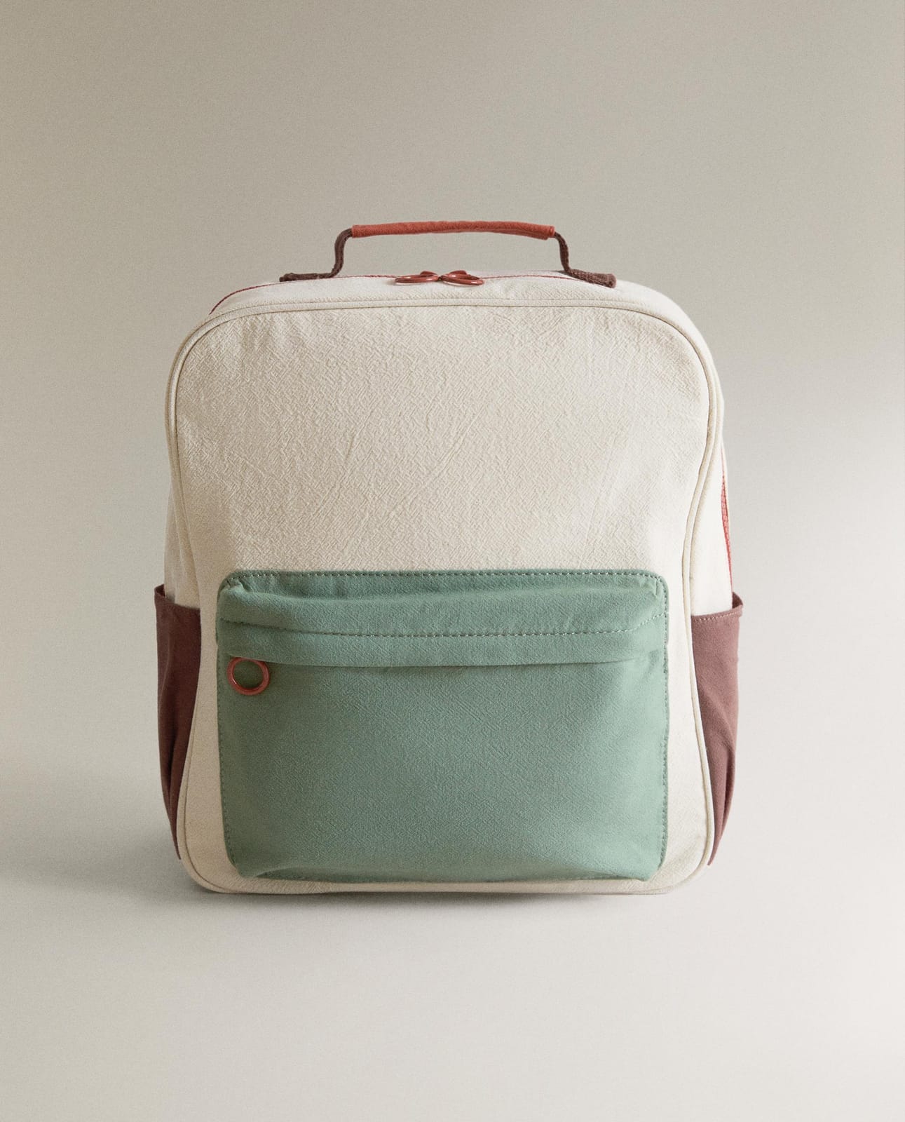 Сумка ZARA HOME детский рюкзак из хлопка WIELOKOLOROWY 32 x 28 x 10 cm