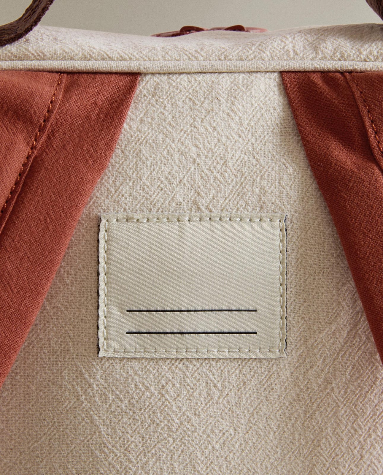 ZARA HOME Детский рюкзак из хлопка ракурс 9