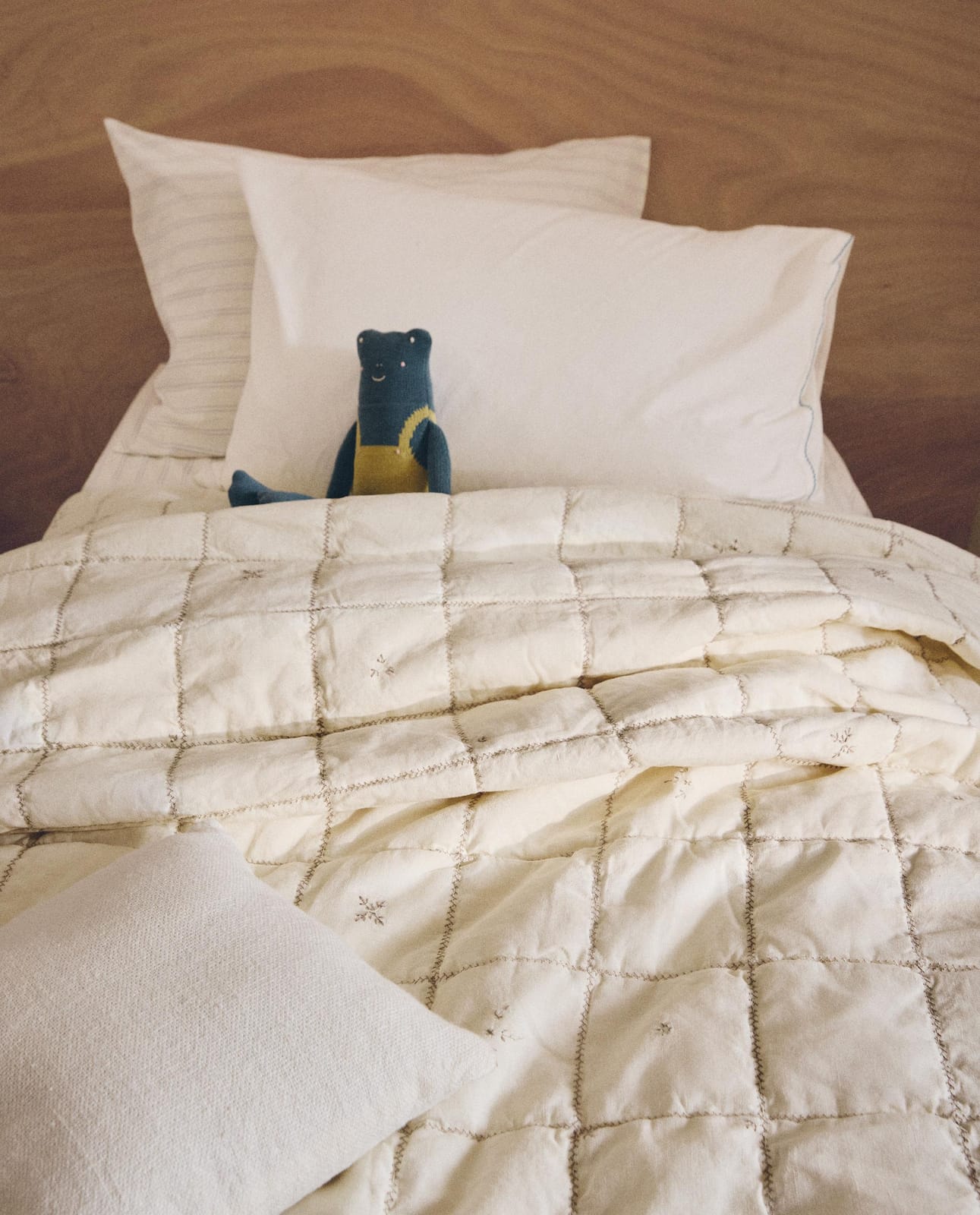 ZARA HOME ДЕТСКОЕ ПОКРЫВАЛО ПЭЧВОРК ракурс 9