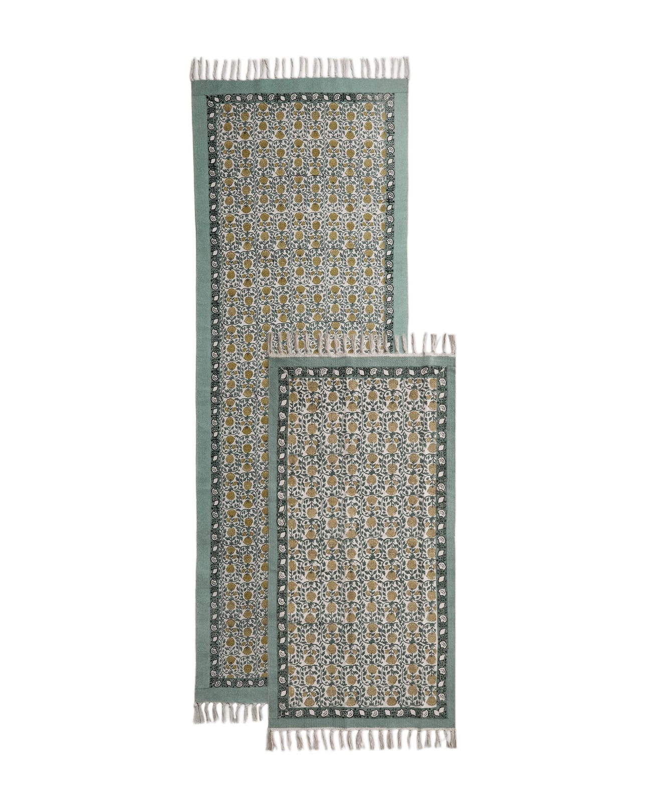 ZARA HOME ДВУСТОРОННИЙ ХЛОПКОВЫЙ КОВЕР ракурс 7