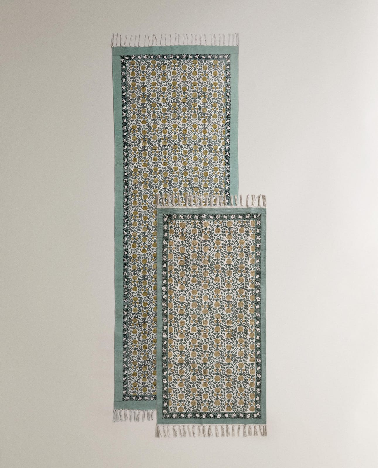Ковер ZARA HOME ДВУСТОРОННИЙ ХЛОПКОВЫЙ КОВЕР NIEBIESKI 200 x 300 cm