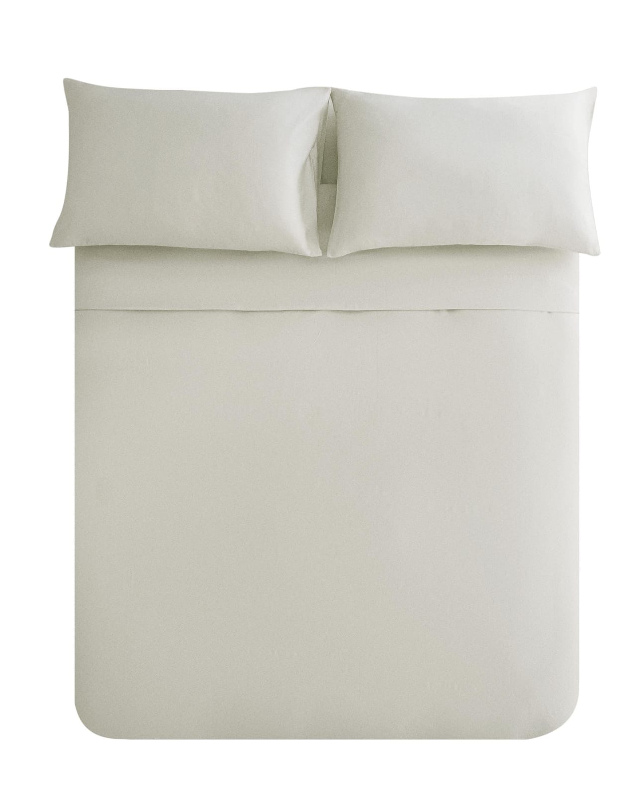 ZARA HOME ПОДОДЕЯЛЬНИК ИЗ САТИНА С ЭФФЕКТОМ СТИРКИ (300 НИТЕЙ) ракурс 4