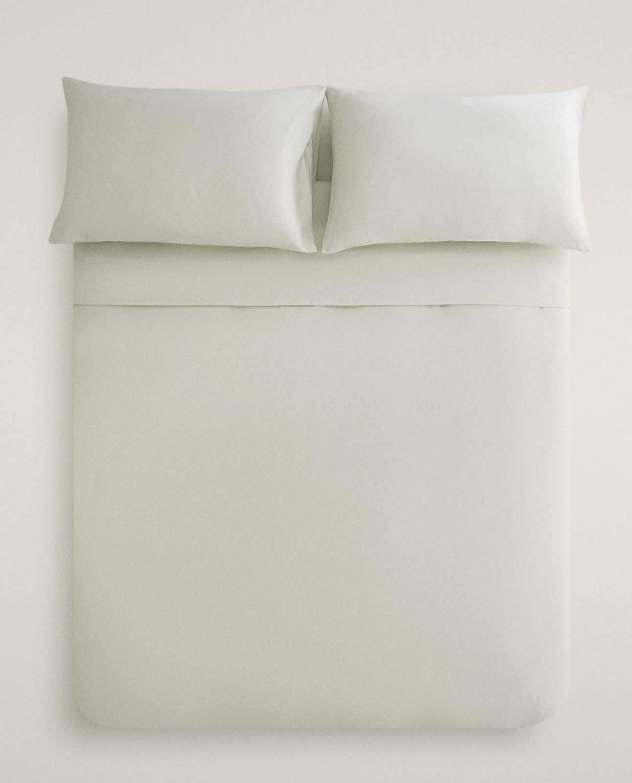 Пододеяльник ZARA HOME ПОДОДЕЯЛЬНИК ИЗ САТИНА С ЭФФЕКТОМ СТИРКИ (300 НИТЕЙ) LODOWOSZARY 150 x 220 cm