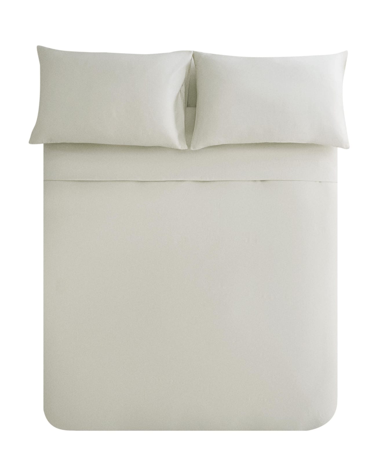 ZARA HOME ПОДОДЕЯЛЬНИК ИЗ САТИНА С ЭФФЕКТОМ СТИРКИ (300 НИТЕЙ) ракурс 5