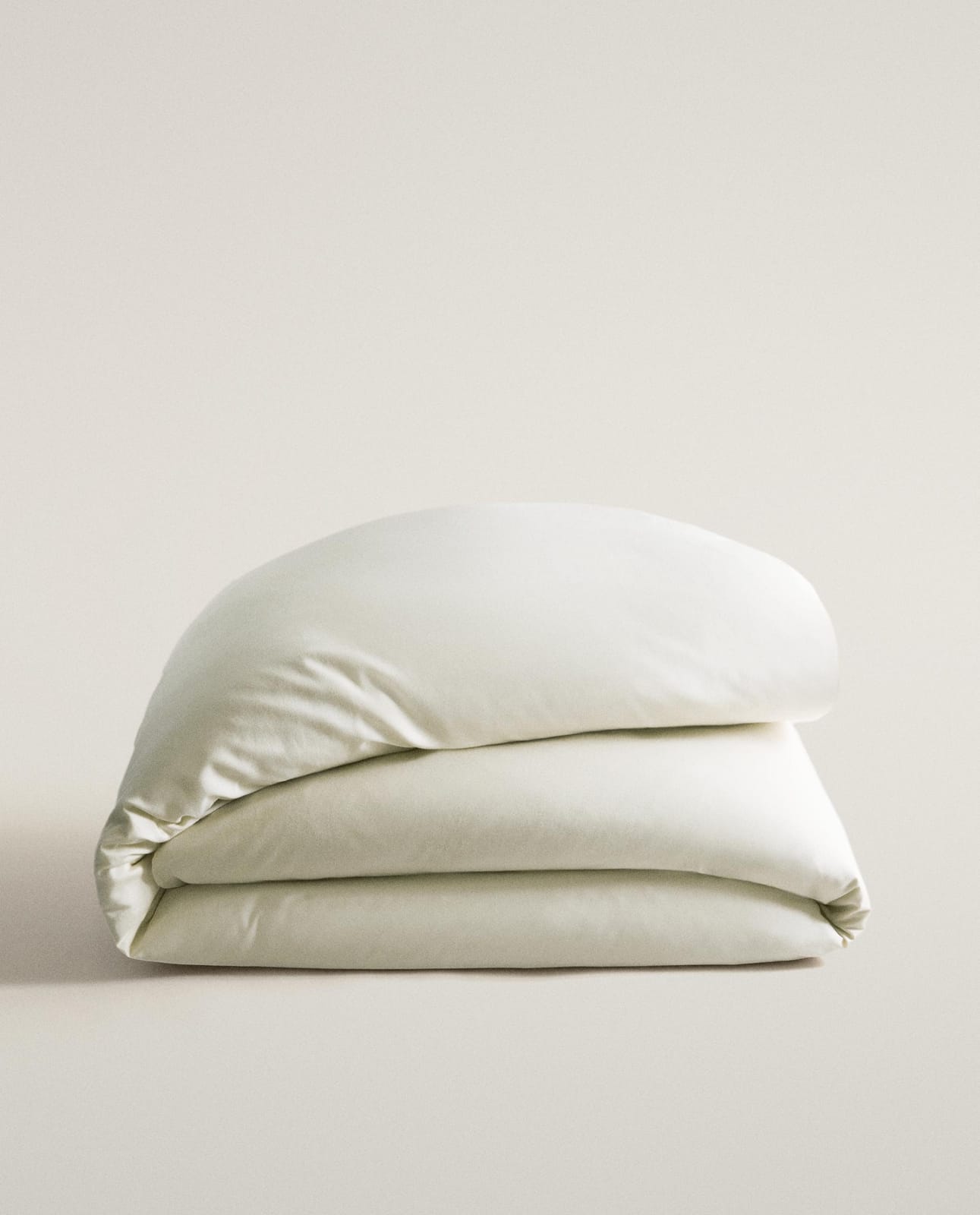 ZARA HOME ПОДОДЕЯЛЬНИК ИЗ САТИНА С ЭФФЕКТОМ СТИРКИ (300 НИТЕЙ) ракурс 6