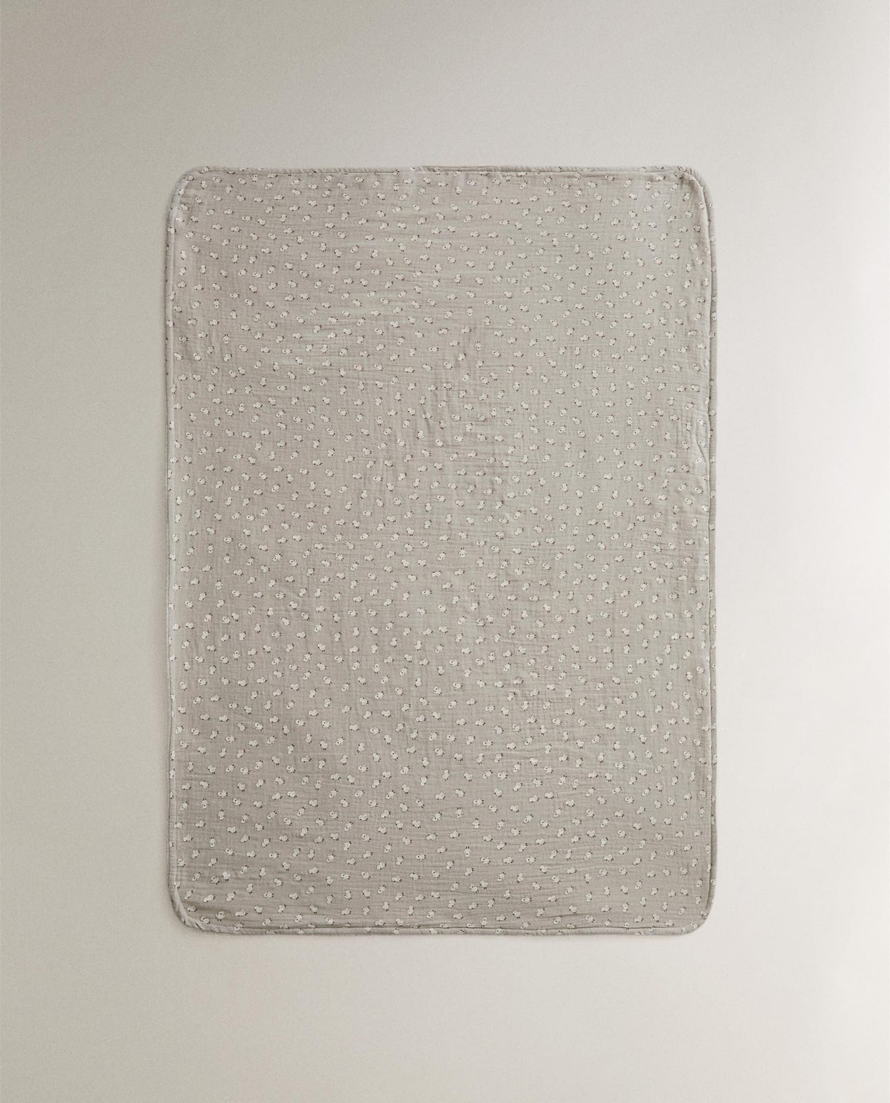 Плед ZARA HOME хлопковый для ребёнка с цыплятами SZARY 70 x 100 cm