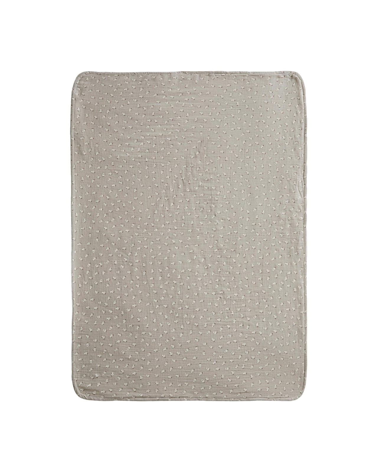 ZARA HOME ХЛОПКОВЫЙ ПЛЕД ДЛЯ РЕБЁНКА С ЦЫПЛЯТАМИ ракурс 4