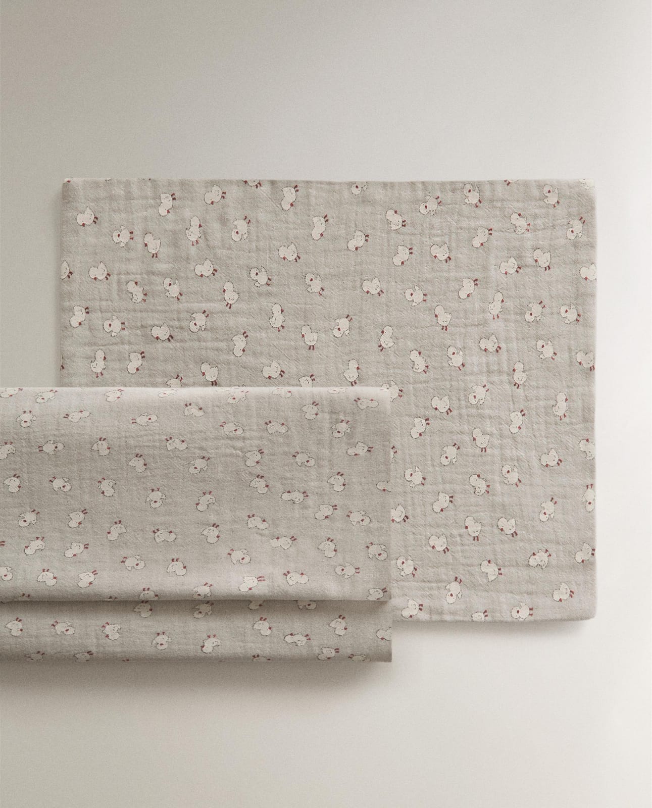 Комплект постельного белья ZARA HOME детский из шифона SZARY 55 x 85 cm